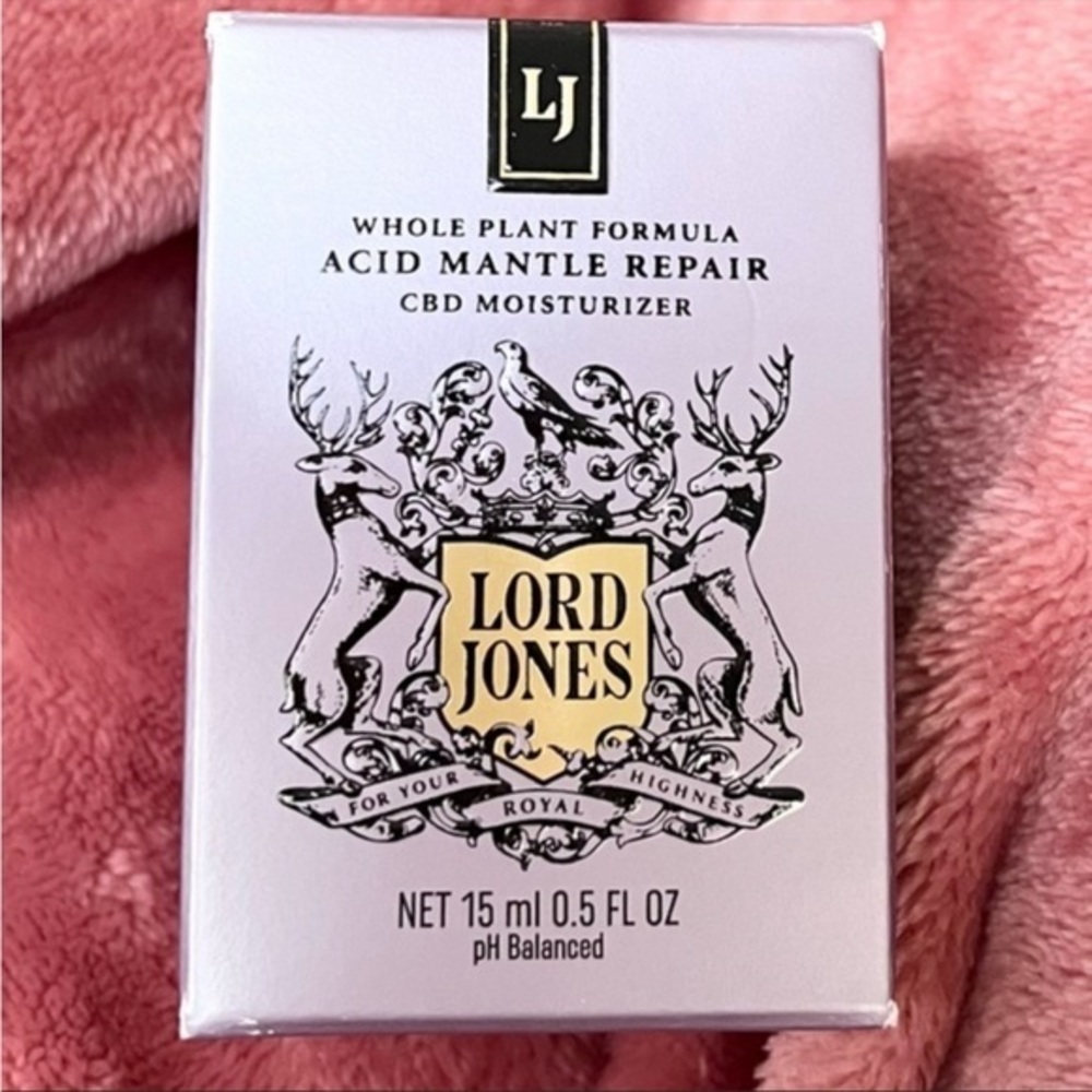 Lord Jones Acid Mantle Repair Face Skin Moisturizer .5 oz / 15 ml